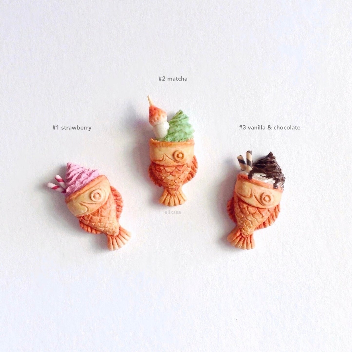 Miniature Taiyaki Ice Cream