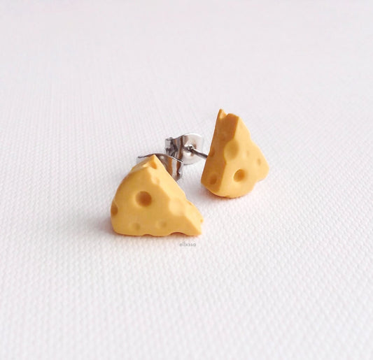 Cheese Earrings