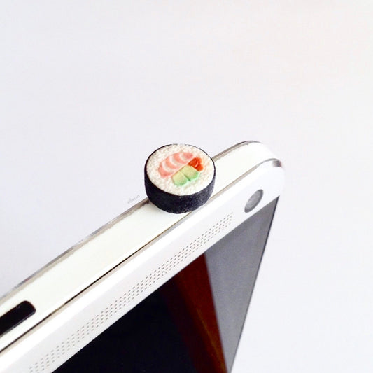 Sushi Roll Anti-Dust Plug (3.5 mm jack)