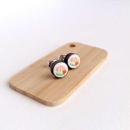 Sushi Earrings: Set of Two