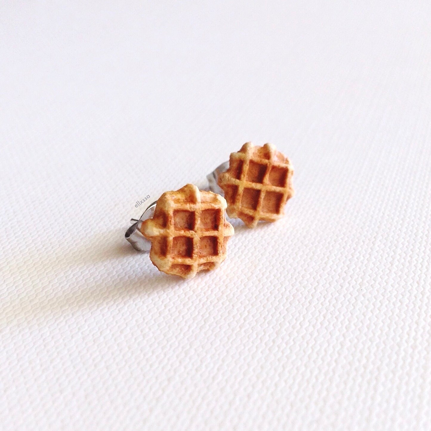 Waffle Earrings