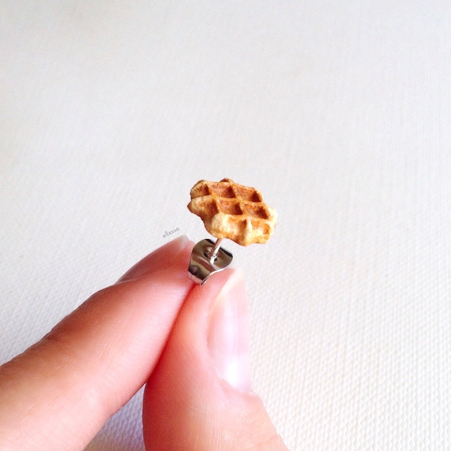 Waffle Earrings